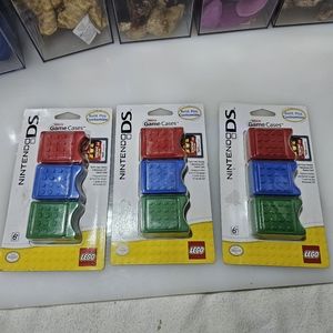 Nintendo Ds Lego brick game cases.